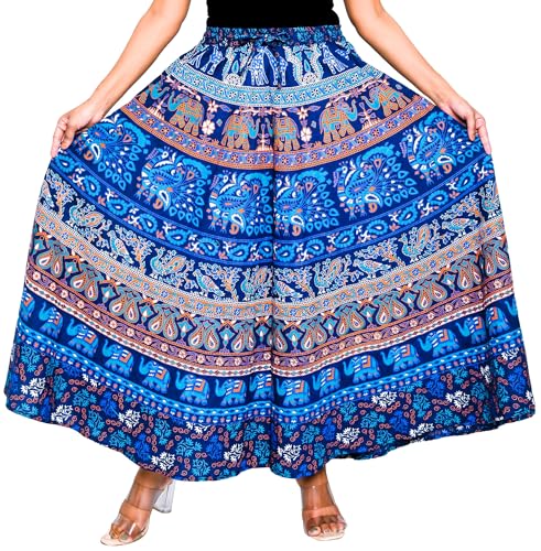 Image of Premium Cotton Skirt for Women with Pocket, Free Size