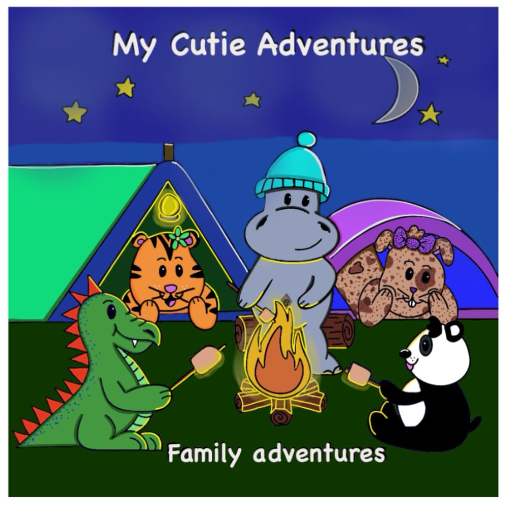 My Family Adventure: A colouring book about Siblings bonding and making memories and having family adventures together. Great for a gift