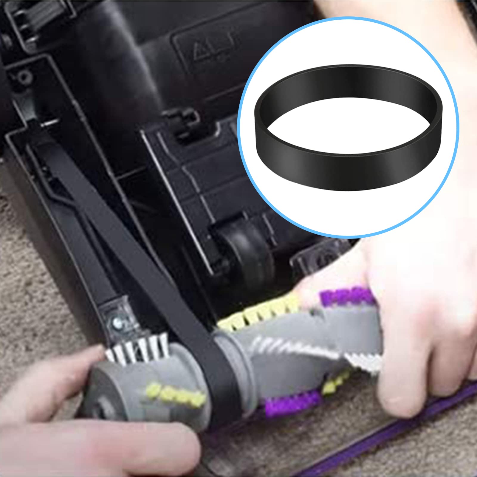 VideoPUP 2-Pack Vacuum Belts For Bissell PowerGlide Lift-Off Pet Models 2043, 2763, 9182 Series