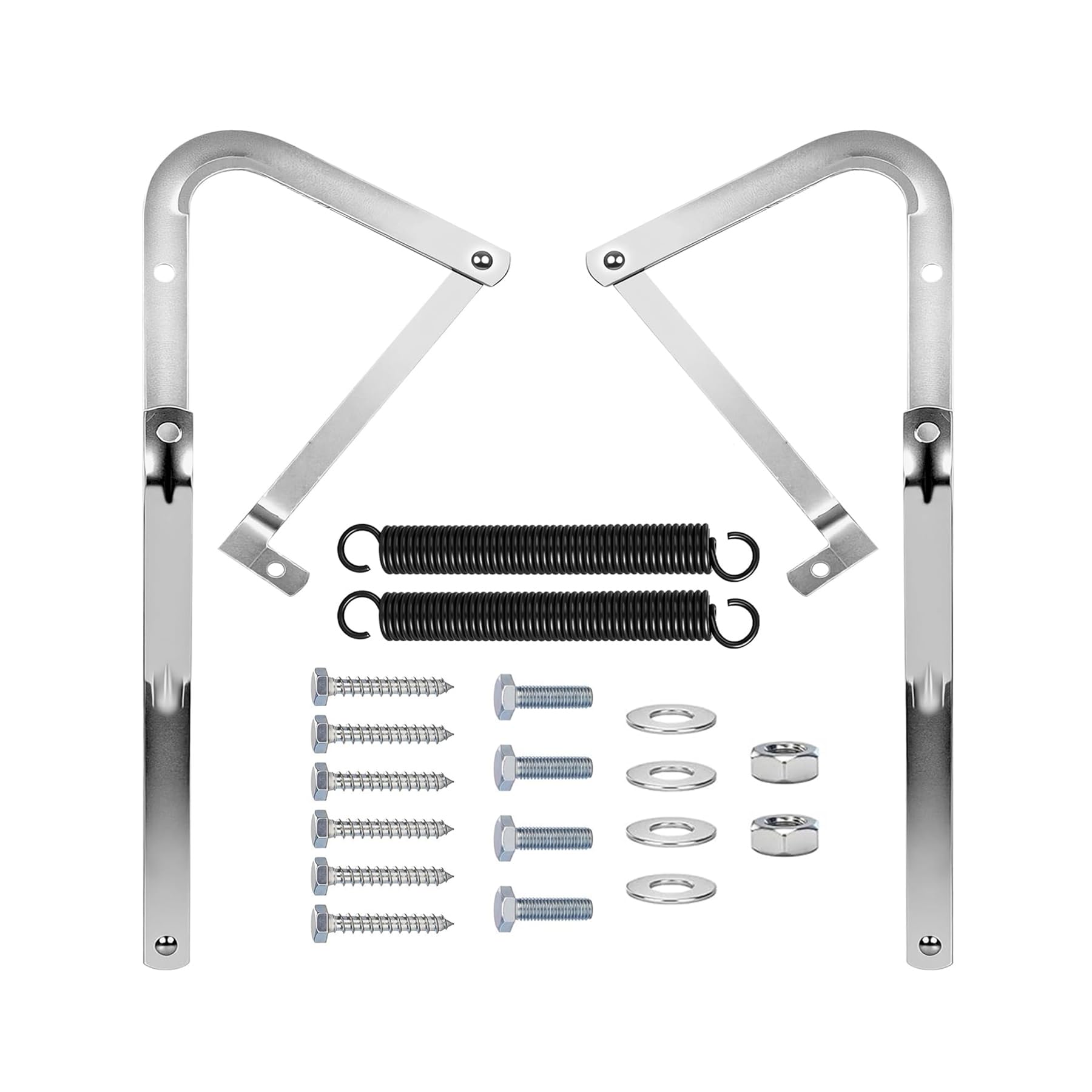 Wangyanxi77 Silver Attic Ladder Spreader Hinge Arms