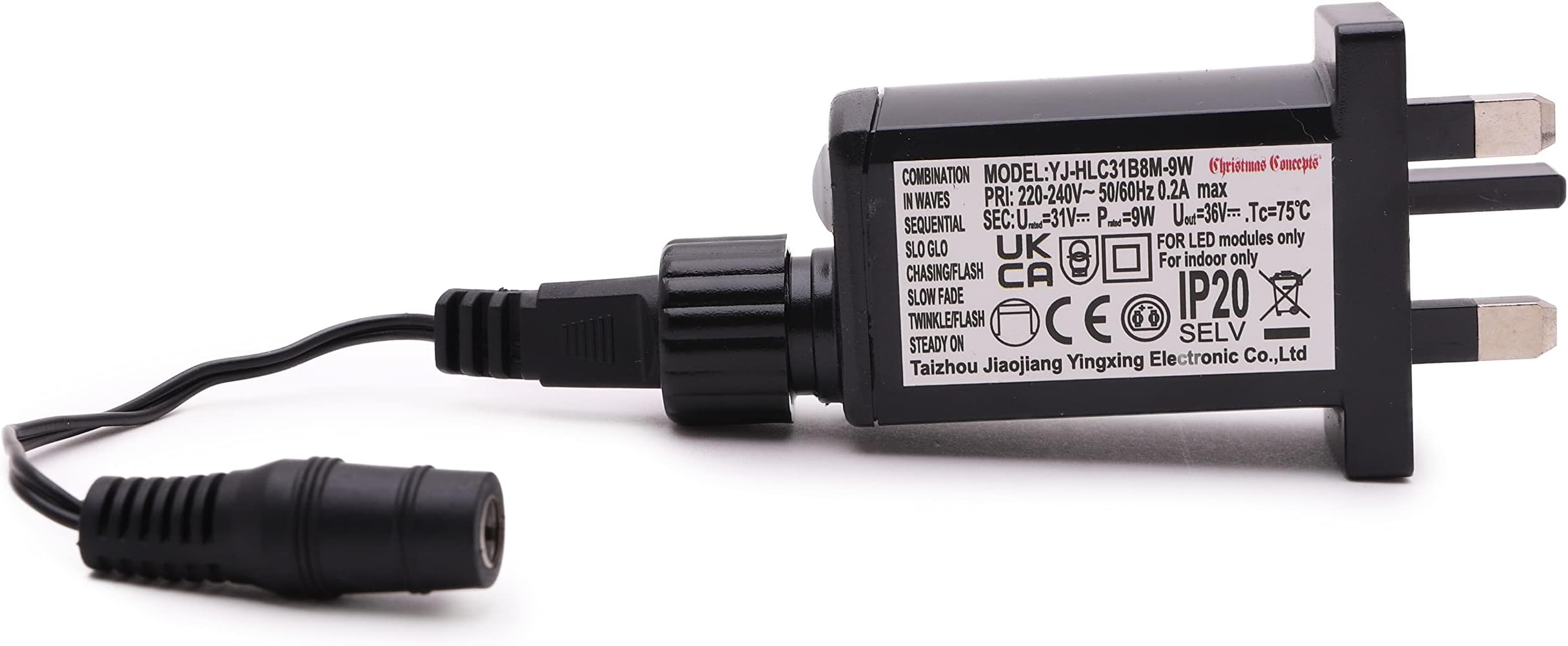 Christmas Concepts® 31V 9w Adaptor Without Lead Multi Function