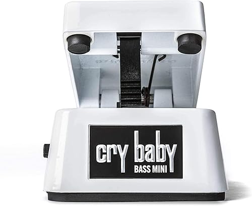 Miniatura 2 de Dunlop CBM105Q Cry Baby Mini Bass Wah Pedal Bundle con fuente de alimentación de 9 V y 6 púas Dunlop surtidas