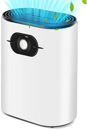 GAITIR - Deshumidificadores de 40 onzas para el hogar 22004800 pies cúbicos 215480 pies cuadrados ultra silenciosos con apagado automático