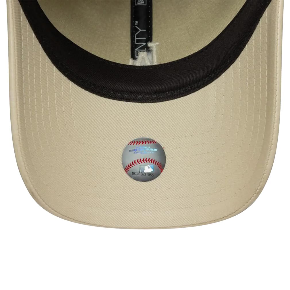New Era Women MLB 9TWENTY Tonal PU Cap Los Angeles Dodgers Pastel beżowy