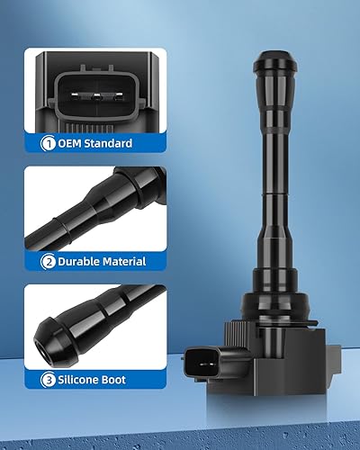 Vista 1664 de ECCPP Bobinas de encendido portátiles de repuesto para automóvil compatibles con Infiniti I30/para Nissan Maxima 3.0L V6 2000-2001 Reemplazo