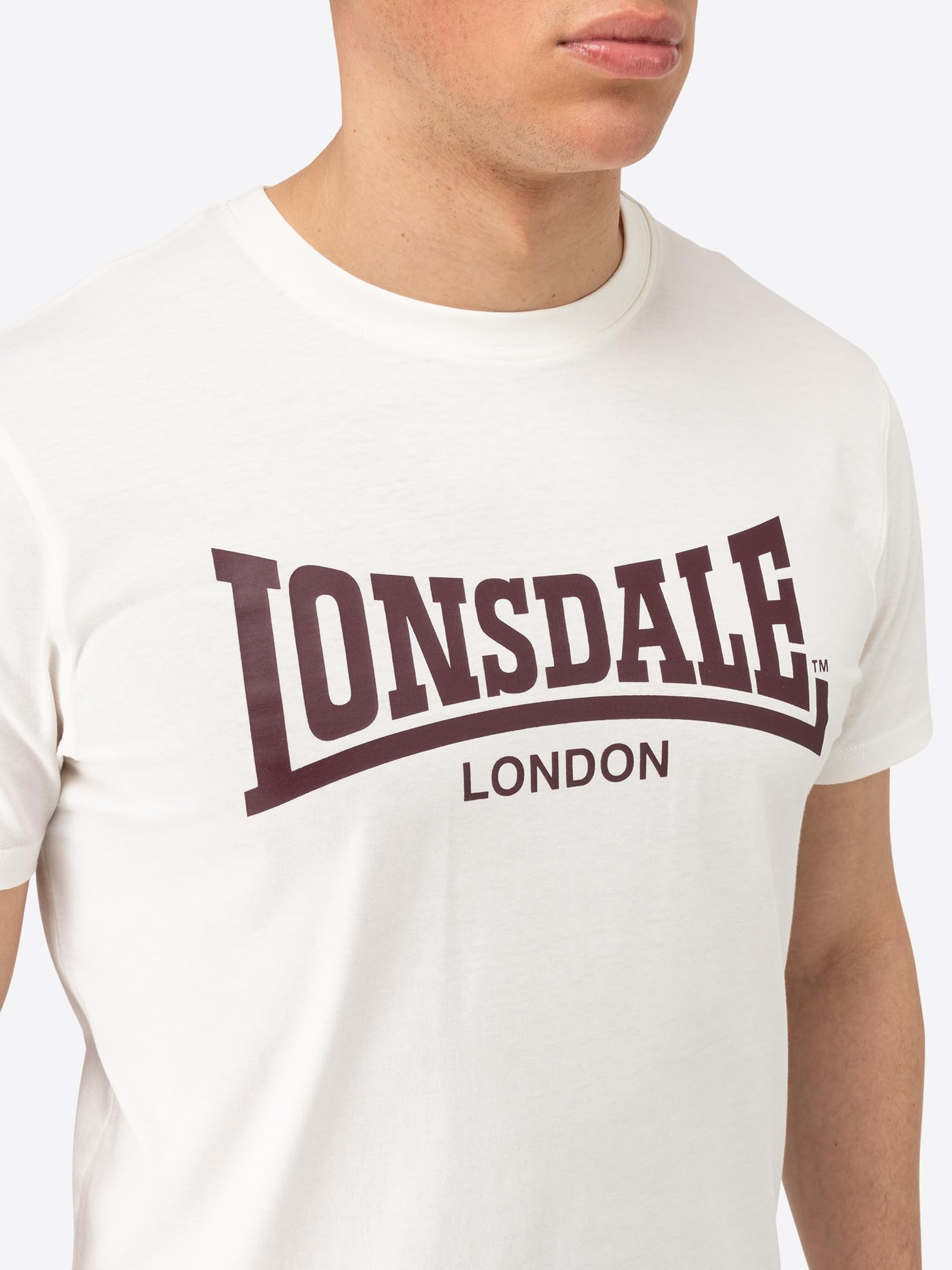 Lonsdale Męski zestaw bawełnianych t-shirtów i szortów, strój podróżny i