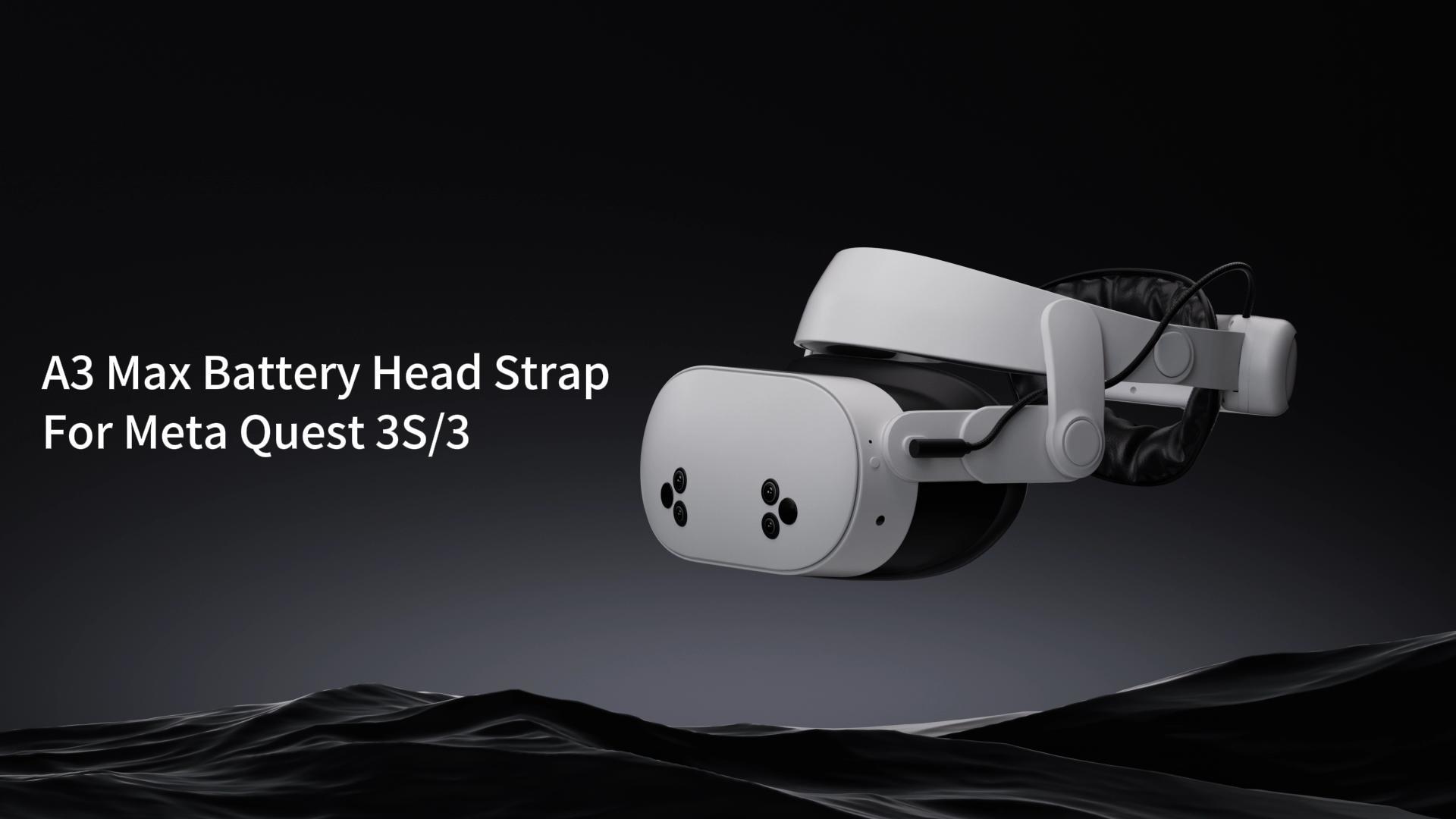 Amazon.com: ANNAPRO A3 Max Battery Head Strap for Meta Quest 3