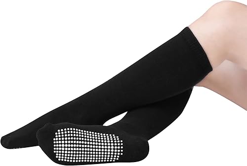 Miniatura 4 de Century Star Calcetines de bebé para niña, calcetines altos hasta la rodilla, calcetines antideslizantes para niños, calcetines de tubo para la