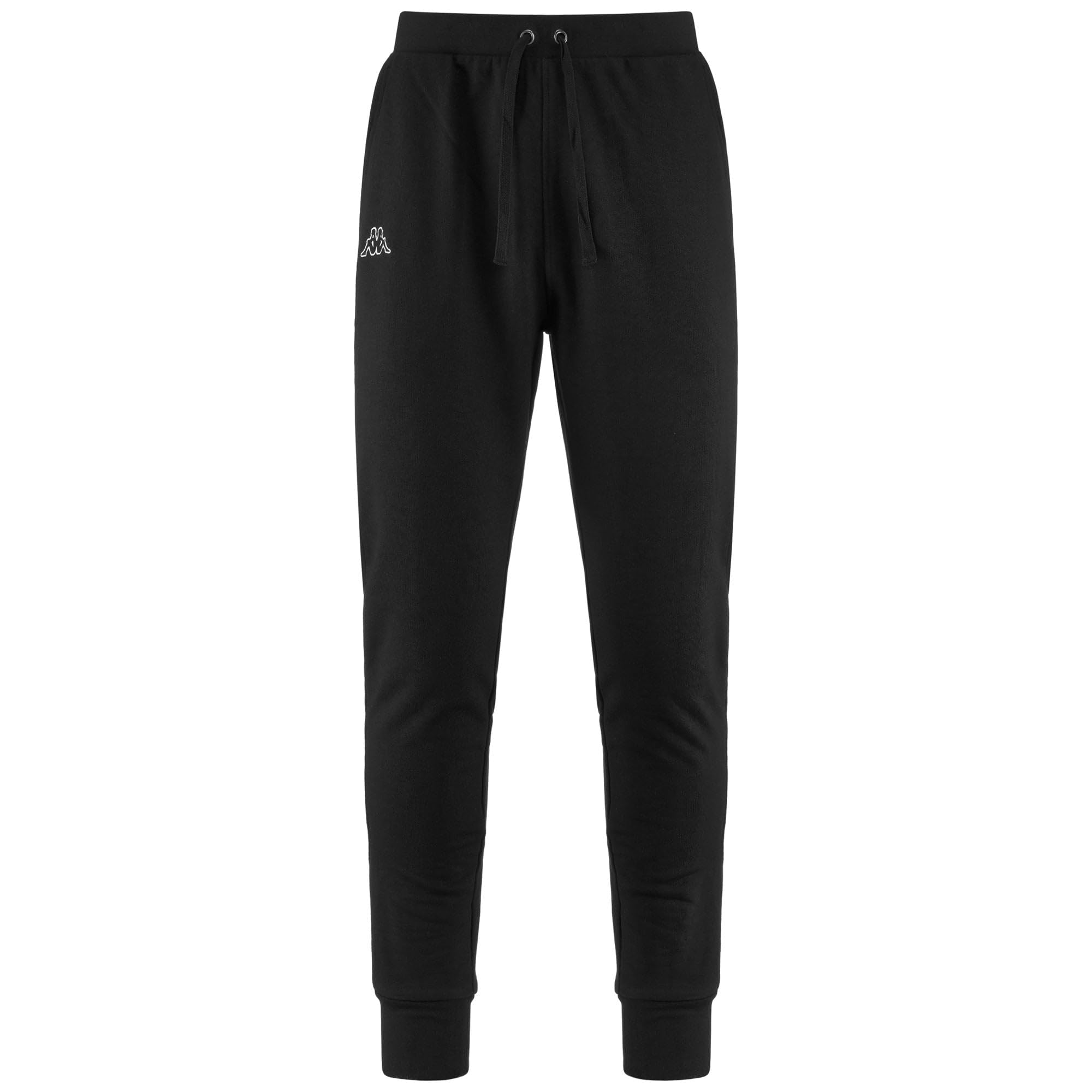 Kappa Herren Zanty Logo Sporthose, Schwarz, S