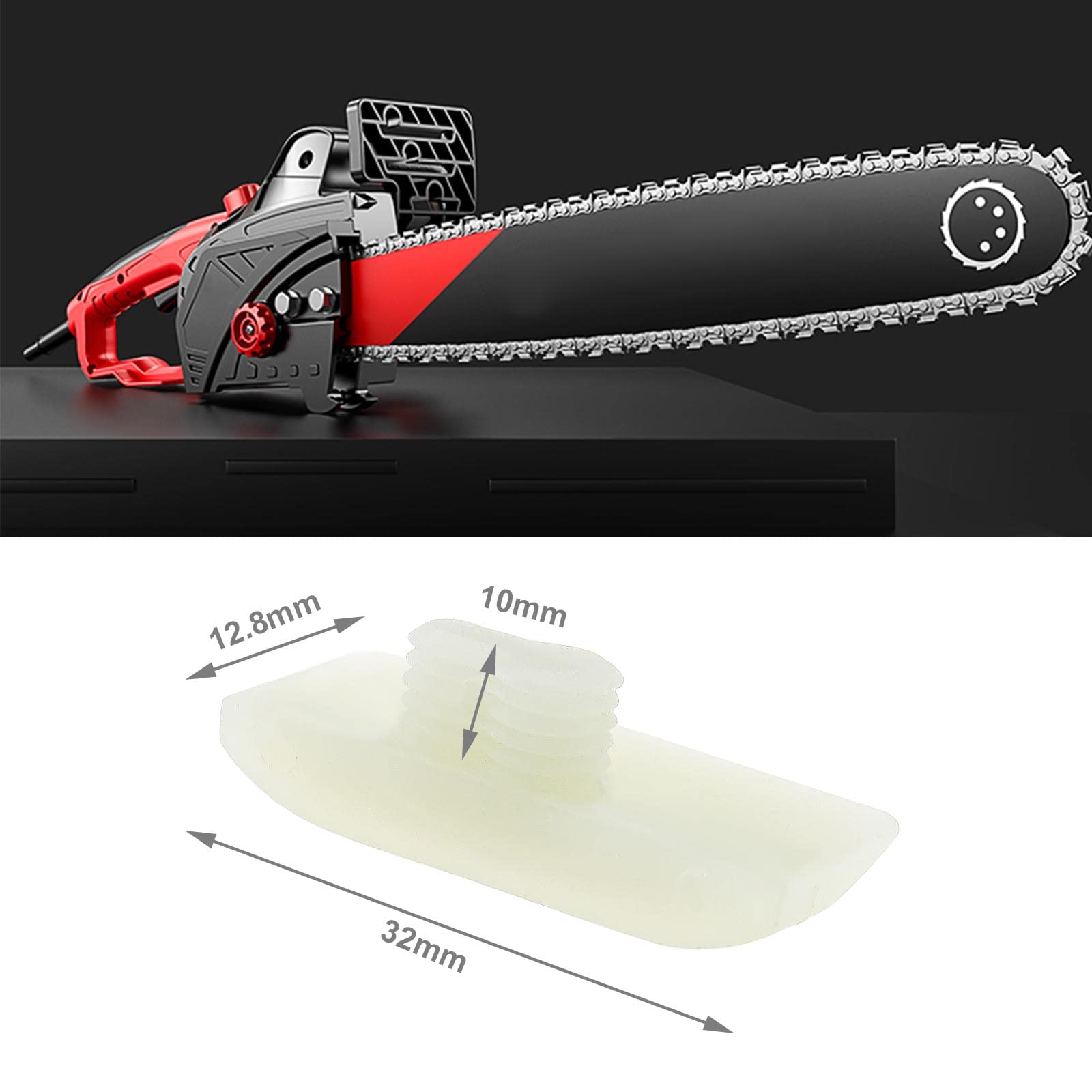 BANDE PARE-CHOCS GUIDE Chaîne De Coupe Efficace Pour Tronçonneuse Stihl MS240 EUR 6,80 - FR