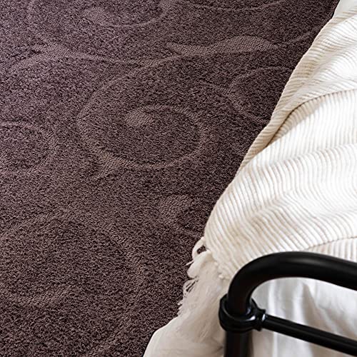 Tapete decorativo Rugs.com Botanical Shag 9'x12' miniatura 7