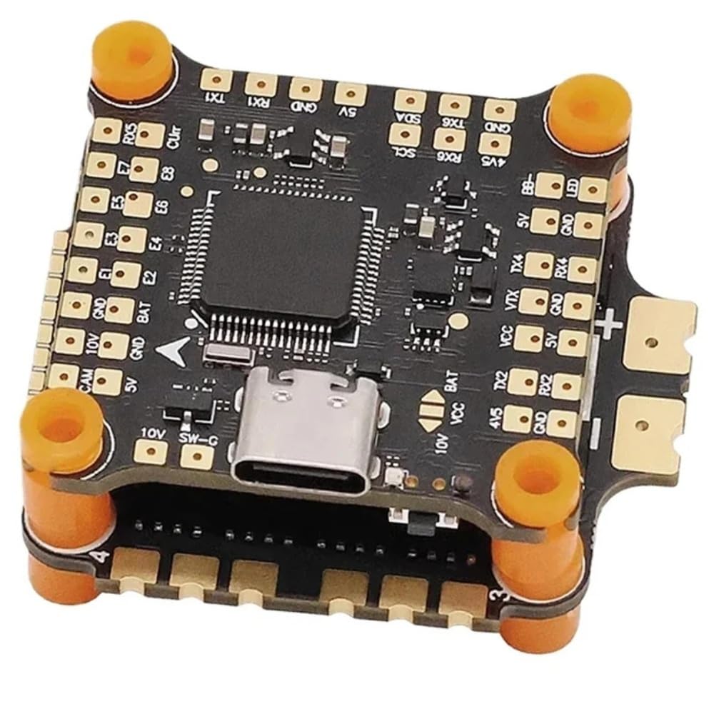 F405 V2 F4 kontroler lotu podwójny BEC z 45A 50A 60A 65A 4w1 ESC DShot 150 300 600 1200 PWM pasuje do części dronów wyścigowych RC FPV (F4 V2 z 65A ESC)