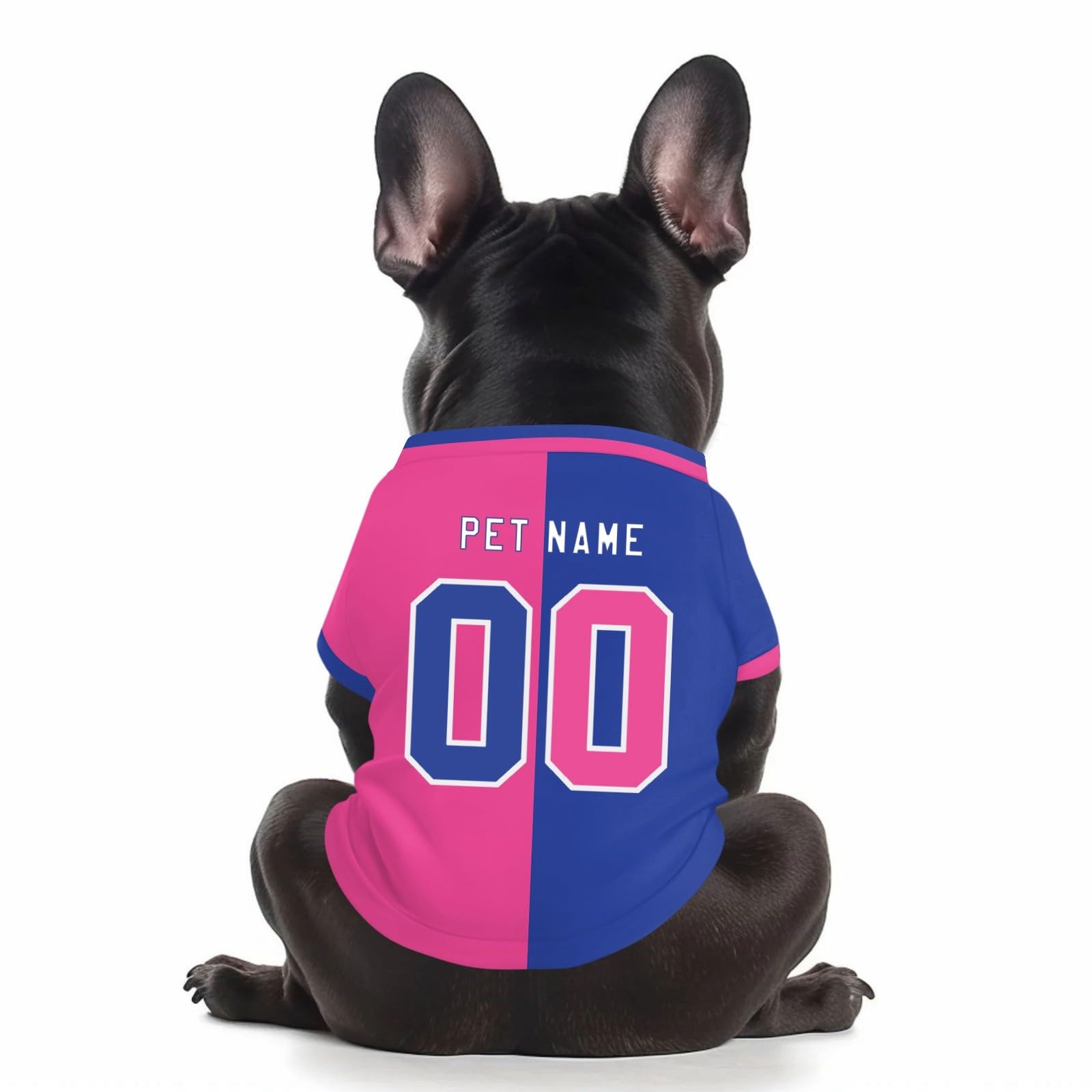Custom Dog Shirt Pet Football Jersey Costume for Dogs Cats Personalized Breathable Pet Clothes Puppy Outfit for Small Medium Large Dogs