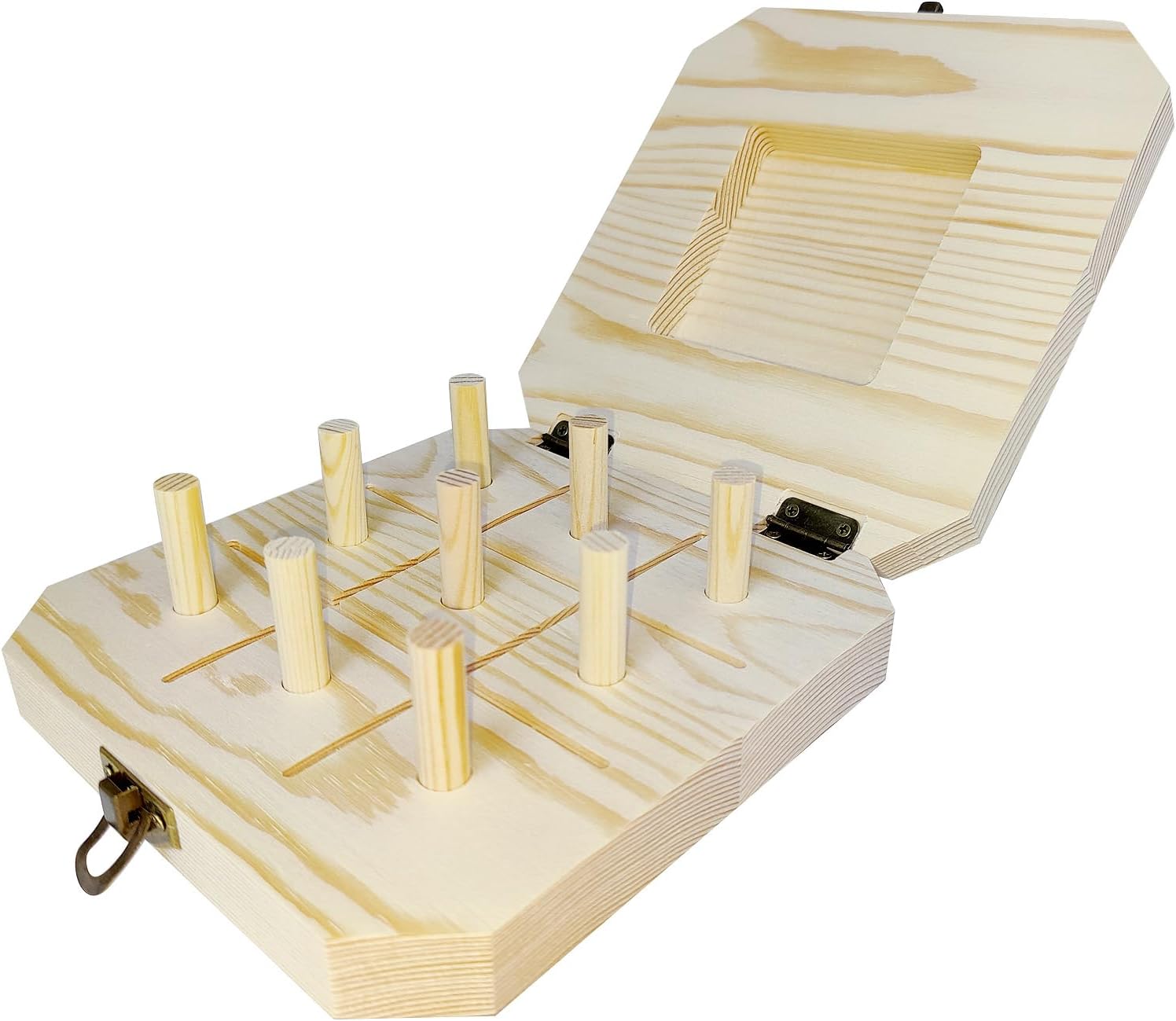 Generic 9 hole pegboard wood for Occupational Therapy Test