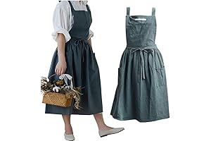 Classic Peasant Apron for Culinary Adventures