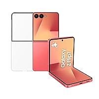 Samsung Galaxy Z Flip7 con Clear Case, Smartphone AI con 3 anni di Garanzia del produttore