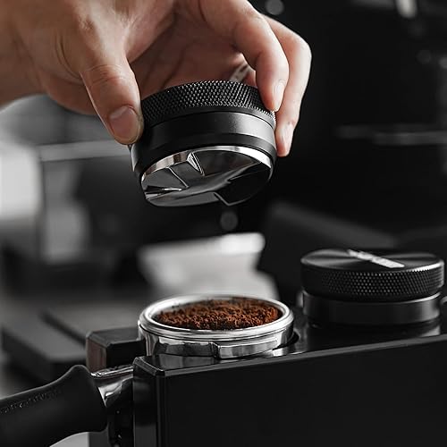 Miniatura 2 de MHW-3BOMBER Nivelador de espresso de 2.008 in Distribuidor de café Altura ajustable Herramienta de distribución de 2.008 in para portafiltros de