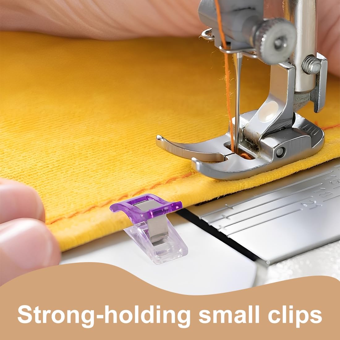 60 Pezzi Clip da Cucito, Fermagli per Stoffa Multifunzionali per Cucito Fai da Te e Lavori Artigianali