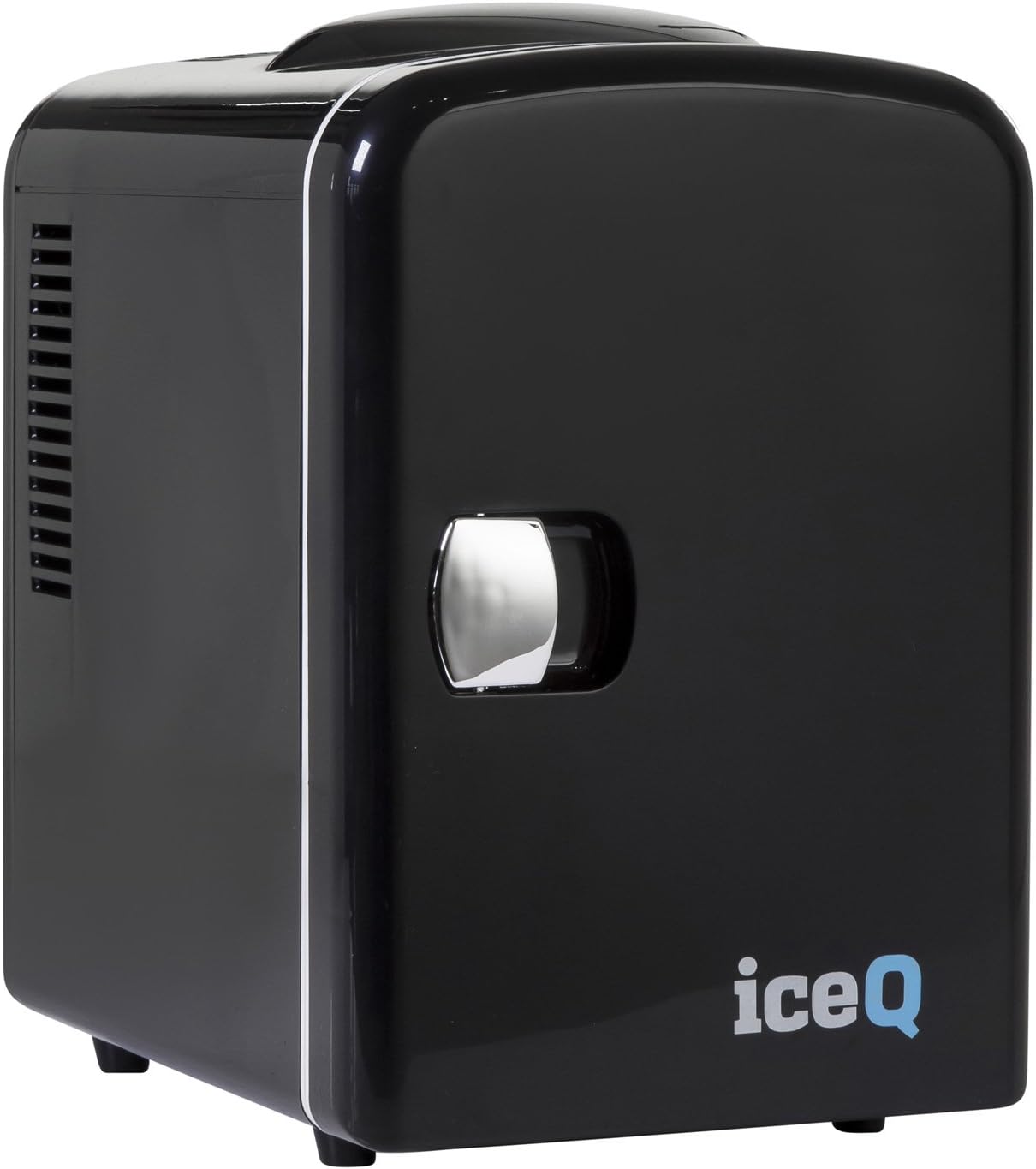 iceQ - Mini frigo da 4 litri, Colore: Nero