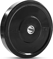 Vista 16 de JFIT Olympic 2 Inch Grip Plates and Bumper Plates for Barbell - Single Weights or Sets of 2 (Muliple Weights)