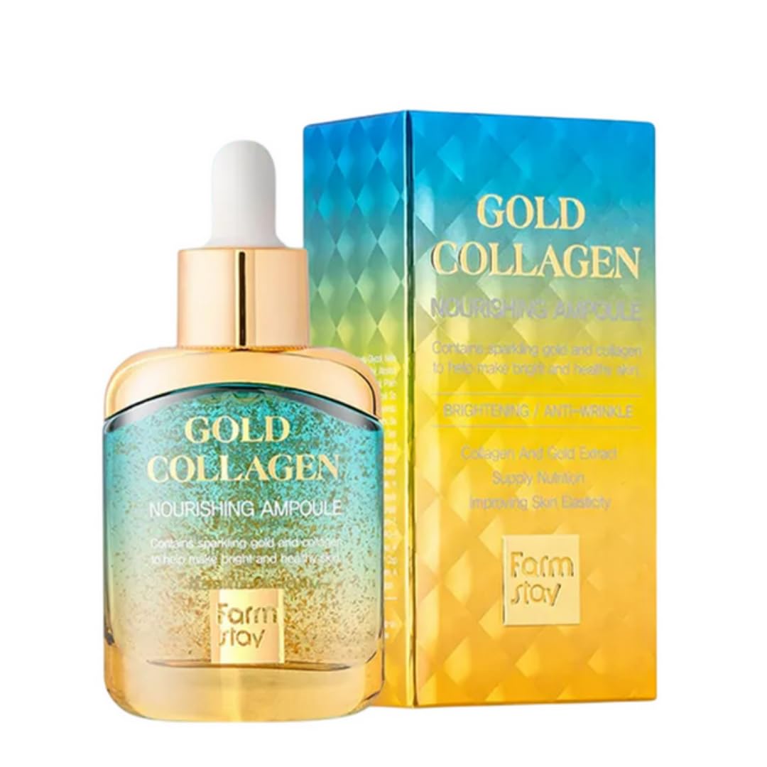 FARMSTAY Gold Collagen Nourishing Ampule 35 ml – Ampulle mit Kollagen zur Gesichtspflege