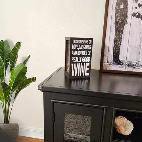 Miniatura 4 de Caja ahorradora de corcho de vino gran regalo para amantes del vino mujeres amigos vacaciones inauguración de la casa ocasiones especiales Soporte