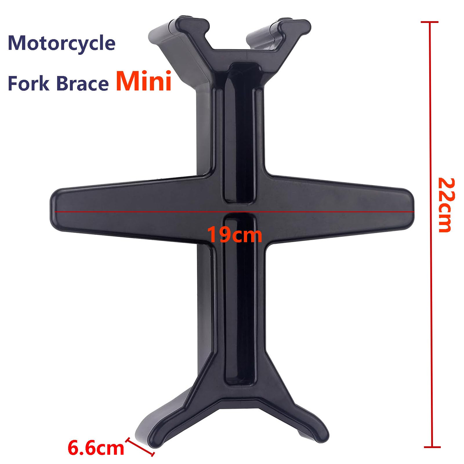 Motorcycle Fork Brace Support For Dirt Bikes - LEXAN Resin Transport Protector, Fits 7.75-10" Fork Travel - View #10