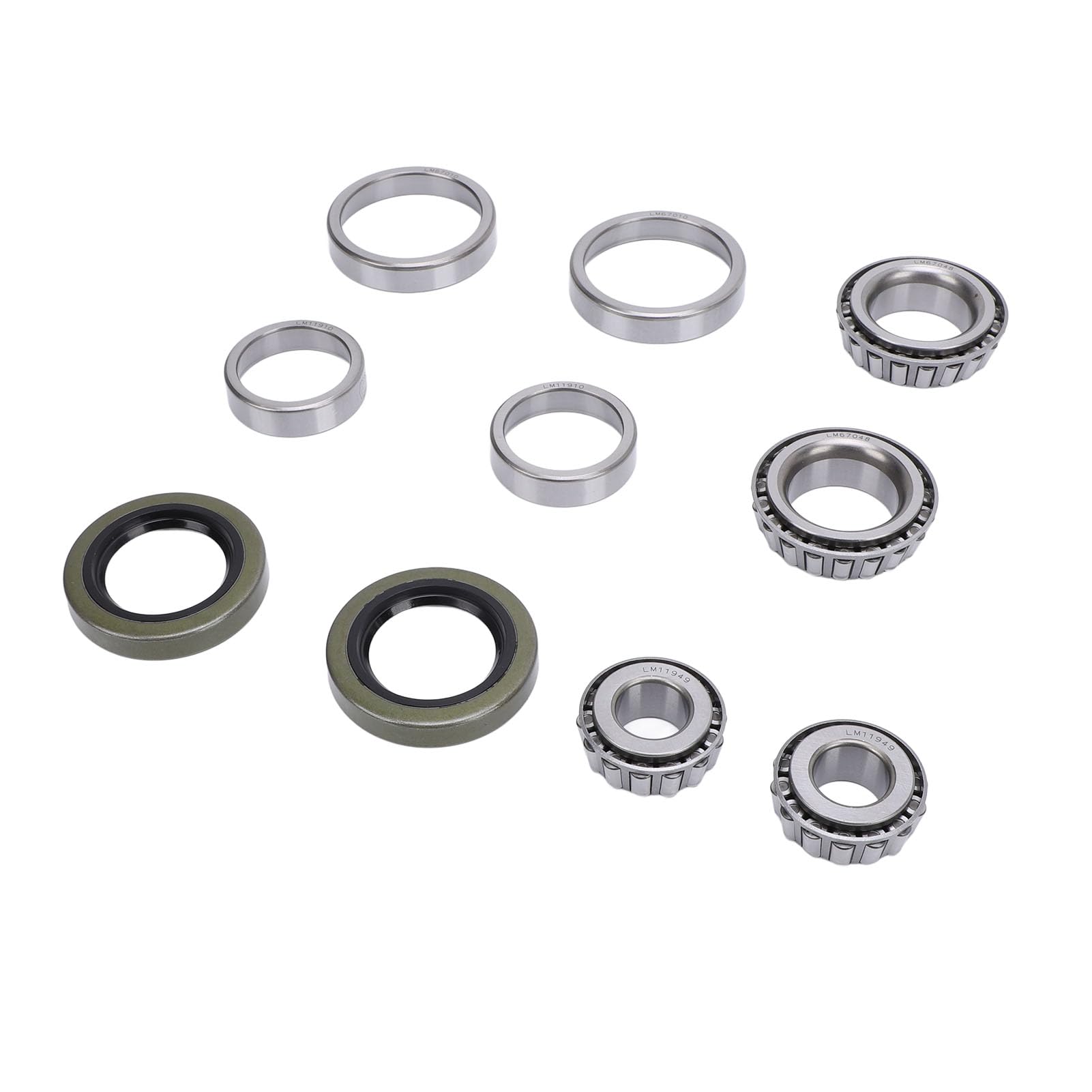 8000# Bearing (Kit) 25580/02475 w/Oil Cap (2 Pack)