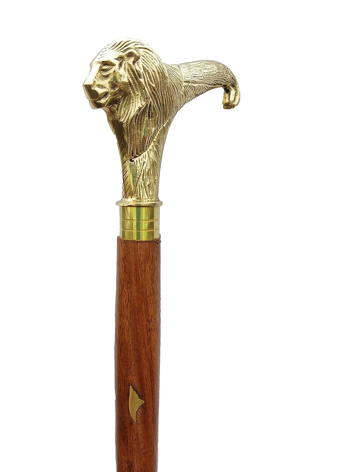 Holyratna Vintage Classics Antique Lion Walking Sticks 36 inches with Lion Brass Handle (B09HWRYP2D) Amazon Price History, Amazon Price Tracker