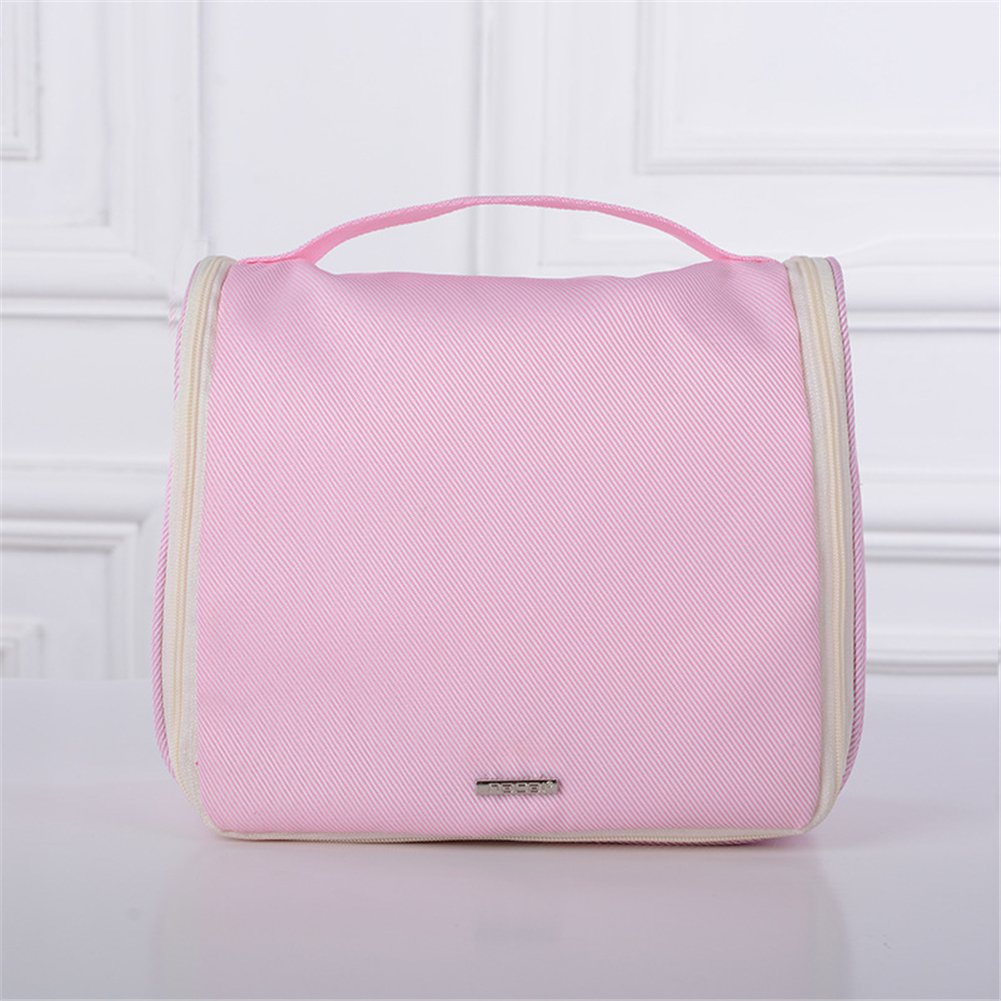 Qealry - Neceser multifunción para viaje, color rosa, Rosa.