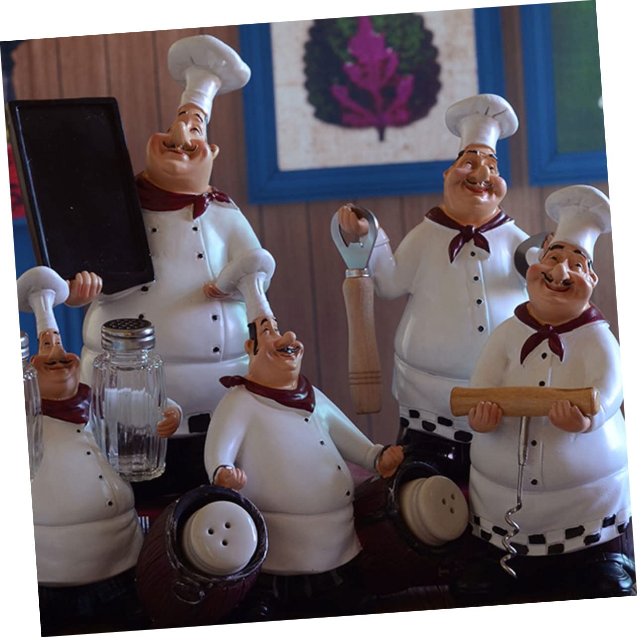 Lot De 6 Petits Radis Artificiels Réalistes En Résine Pour