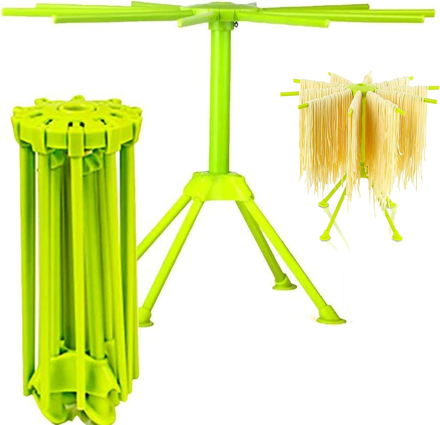 Kitchen Pasta Drying Rack Folding, iPstyle Spaghetti Drying
