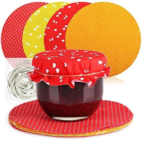COM-FOUR® 24x tapetes de mermelada Cover