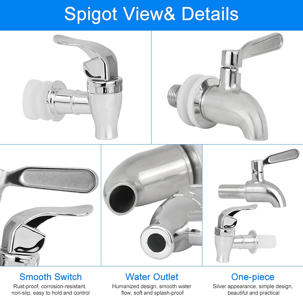 Distributeur à Boisson Robinet De Bière Distributeur Pour Boissons In Acier Inoxydable, 16mm