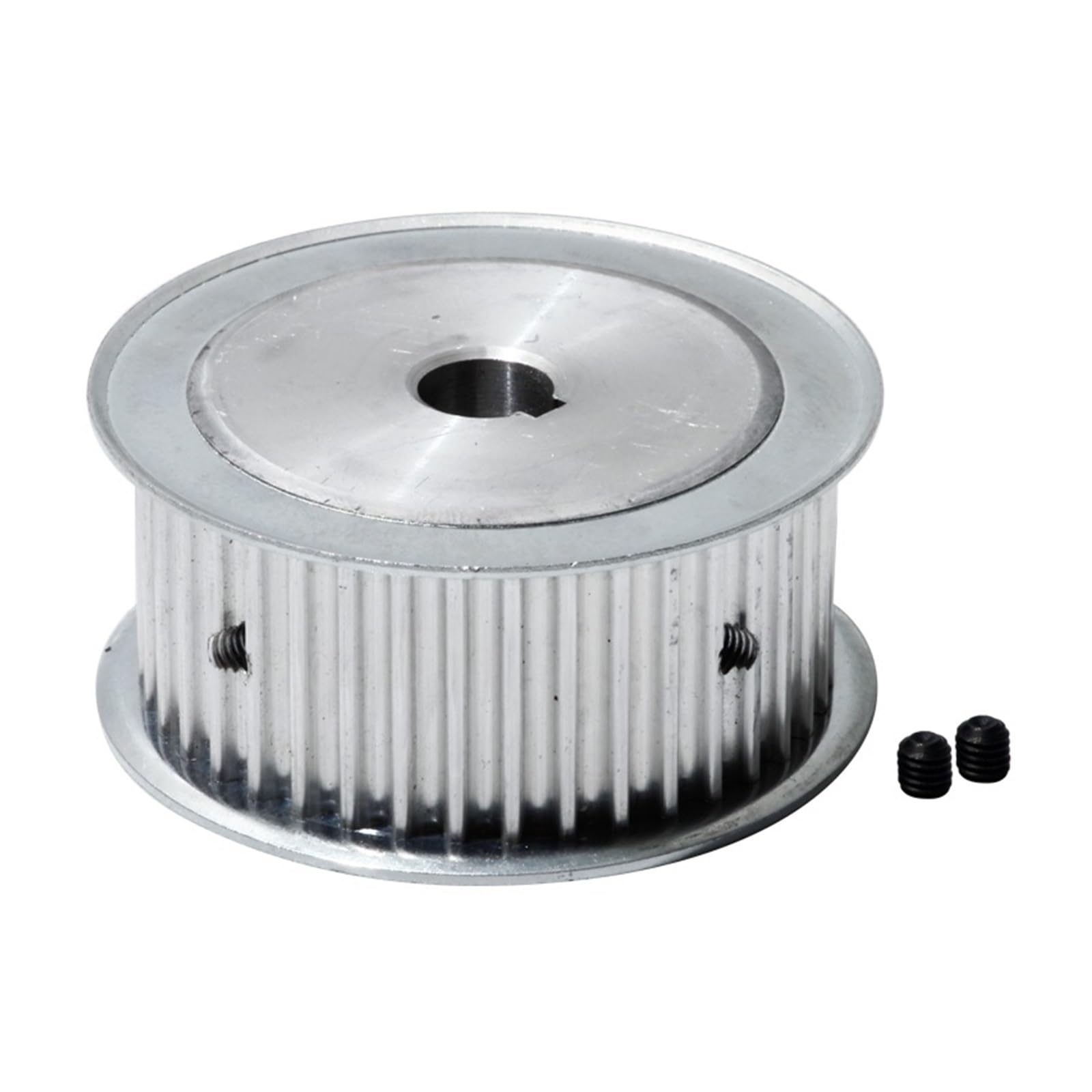RAHBI Polea de distribución de HTD5M-48T, polea de transmisión de 27mm de ancho, tipo chavetero, diámetro de 14/15/19/20/25mm, polea dentada de aleación de aluminio de 48 dientes leisurely (Size : Bo