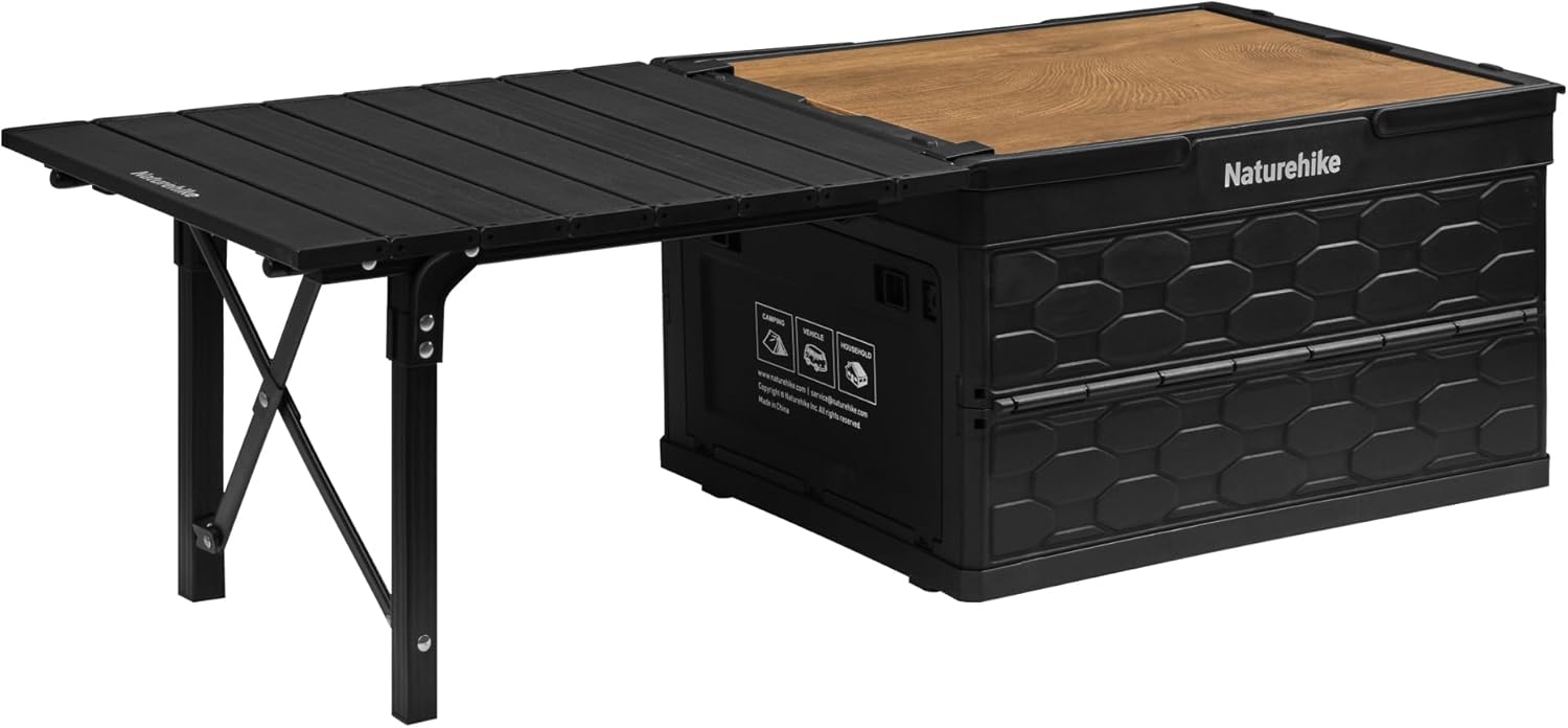 Naturehike Lispace Camping Table with Storage Box
