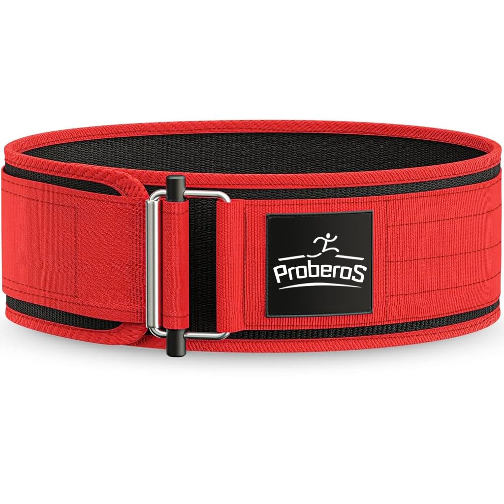 Proberos® Weight Lifting Belt Workout belt Protective Waist Belt Adjustable Wide Waist Belt for Men Women Nylon Webbing Fitness Waist Belt for Work Out, Running, Weight Lifting, Yoga, Cross Fit, XL (B0CX5BJ17Y) Amazon Price History, Amazon Price Tracker