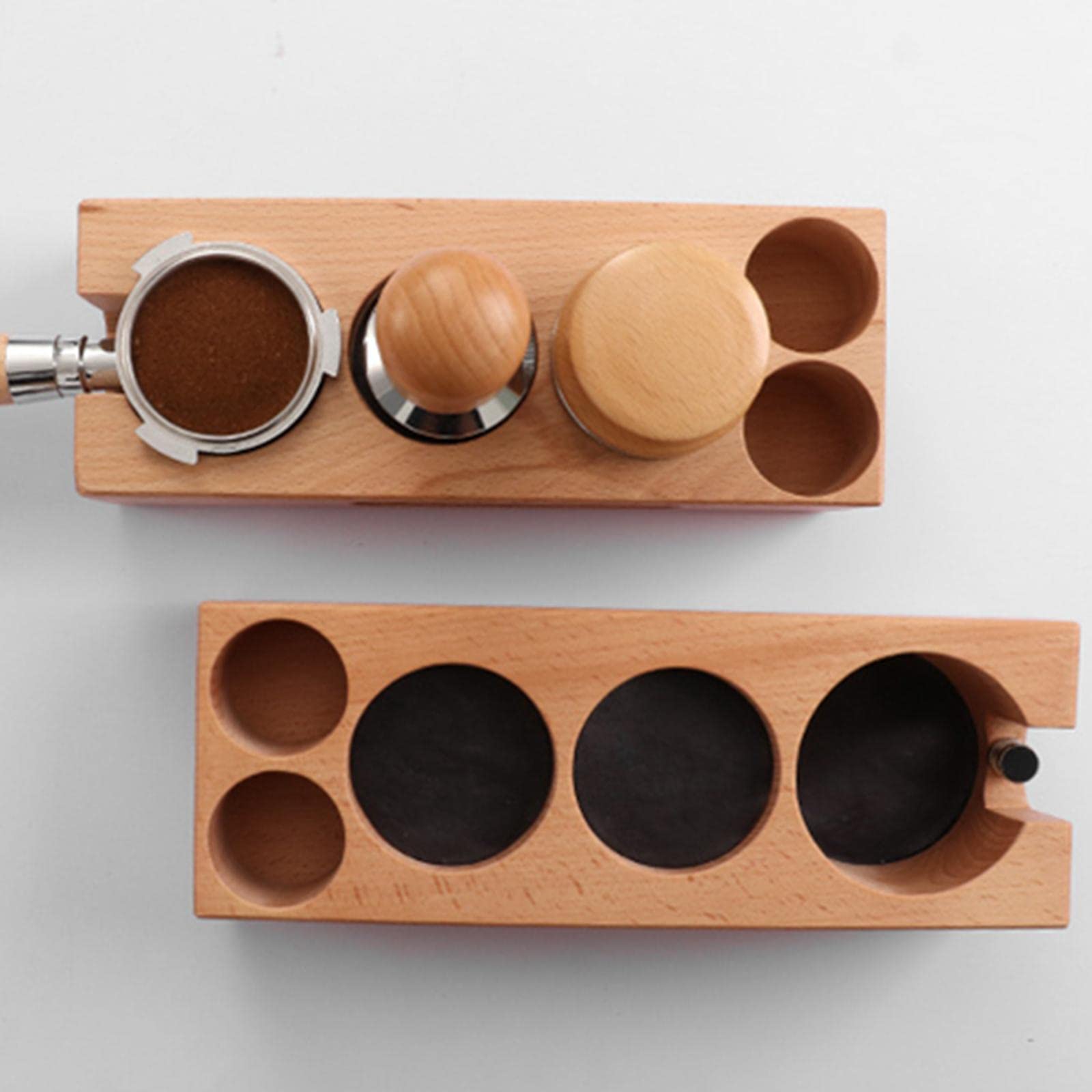Kaffeetassenhalter Aus Holz, Kaffeefilterhalter, Kaffeezubehör, 58mm