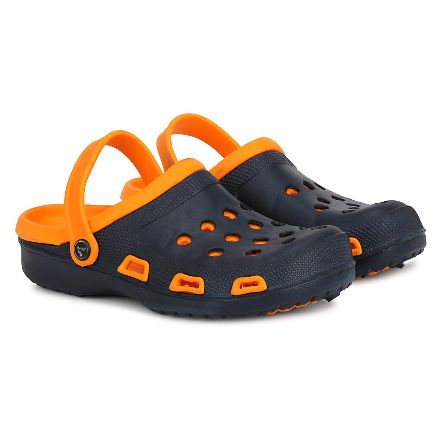 Aqualite Mens Navy Blue & Orange Clogs - 7 UK (B0BNNSW4H9) Amazon Price History, Amazon Price Tracker