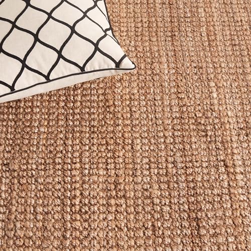 Tapete decorativo de yute SAFAVIEH 8x10 Natural miniatura 5