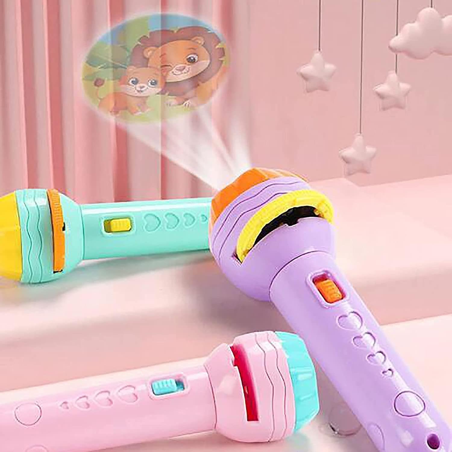 SHAKTISM Mini Slide Projector Flashlight Torch Kids Projection Light Toy Slide Flashlight Lamp Education Learning Night Light Kids Projector Torch - Random Color Dispatch – 1Pc (B0CW6F9SBV) Amazon Price History, Amazon Price Tracker