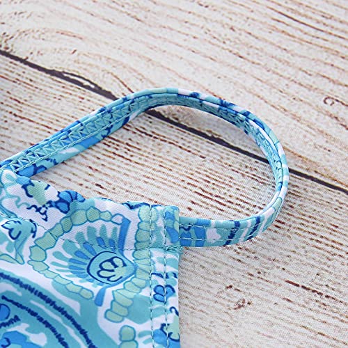 Girls Two Piece Tankini Swimsuits Ruffle Bathing Suit Summer Beach Swimwear Set Baby Girls Swimsuit3