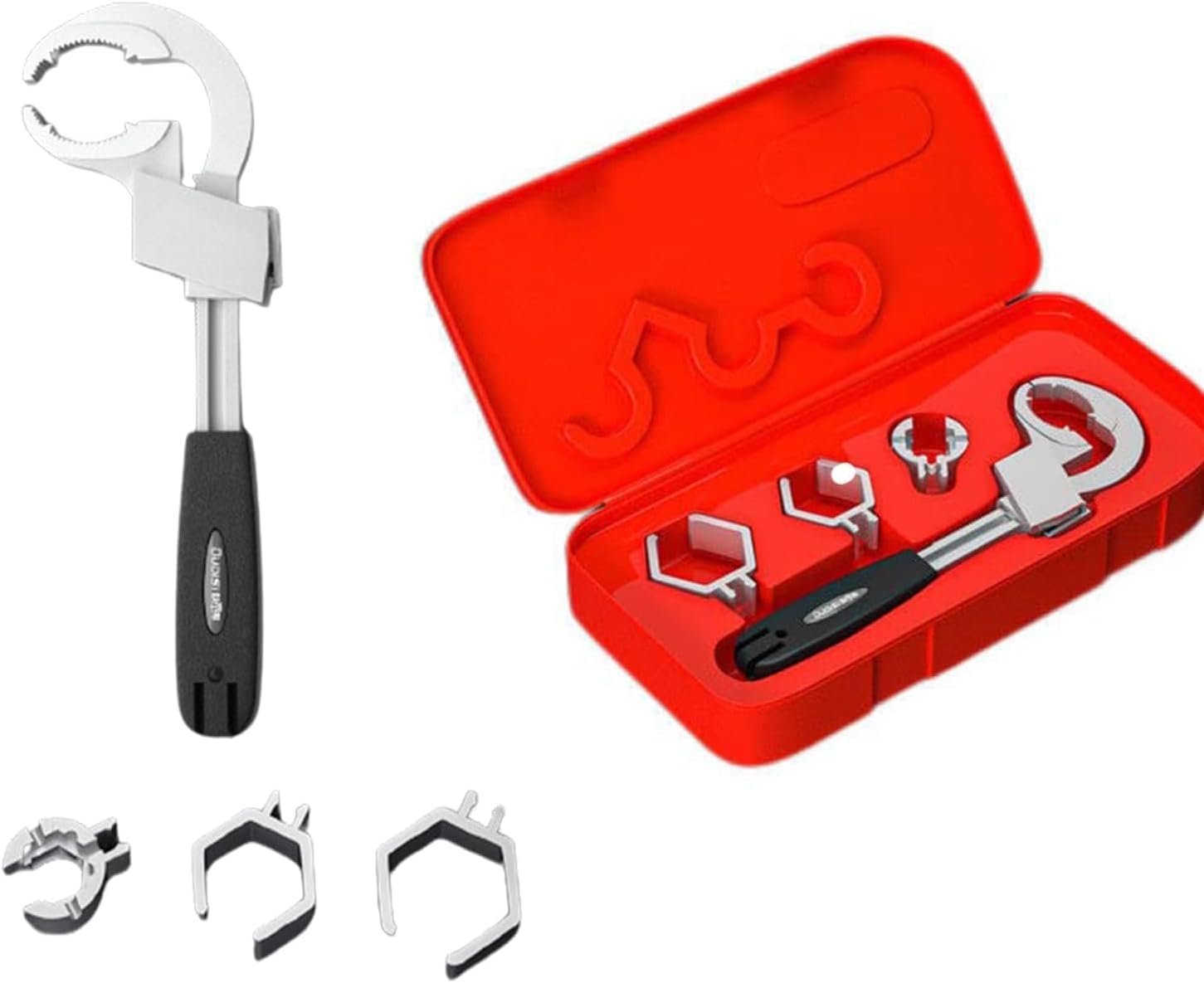 Universal Adjustable Double-Ended Wrench for Valves/Faucets/Connecting Pipes/Shower Heads Hand Tool
