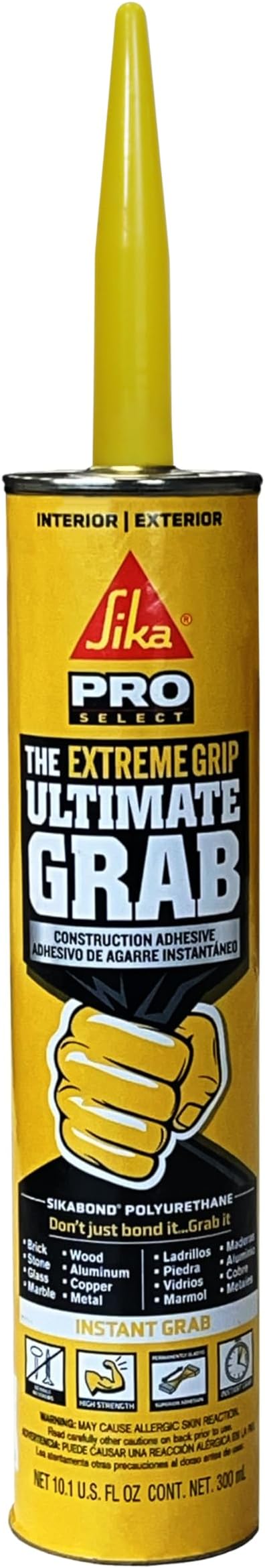 Instant Grab Adhesive