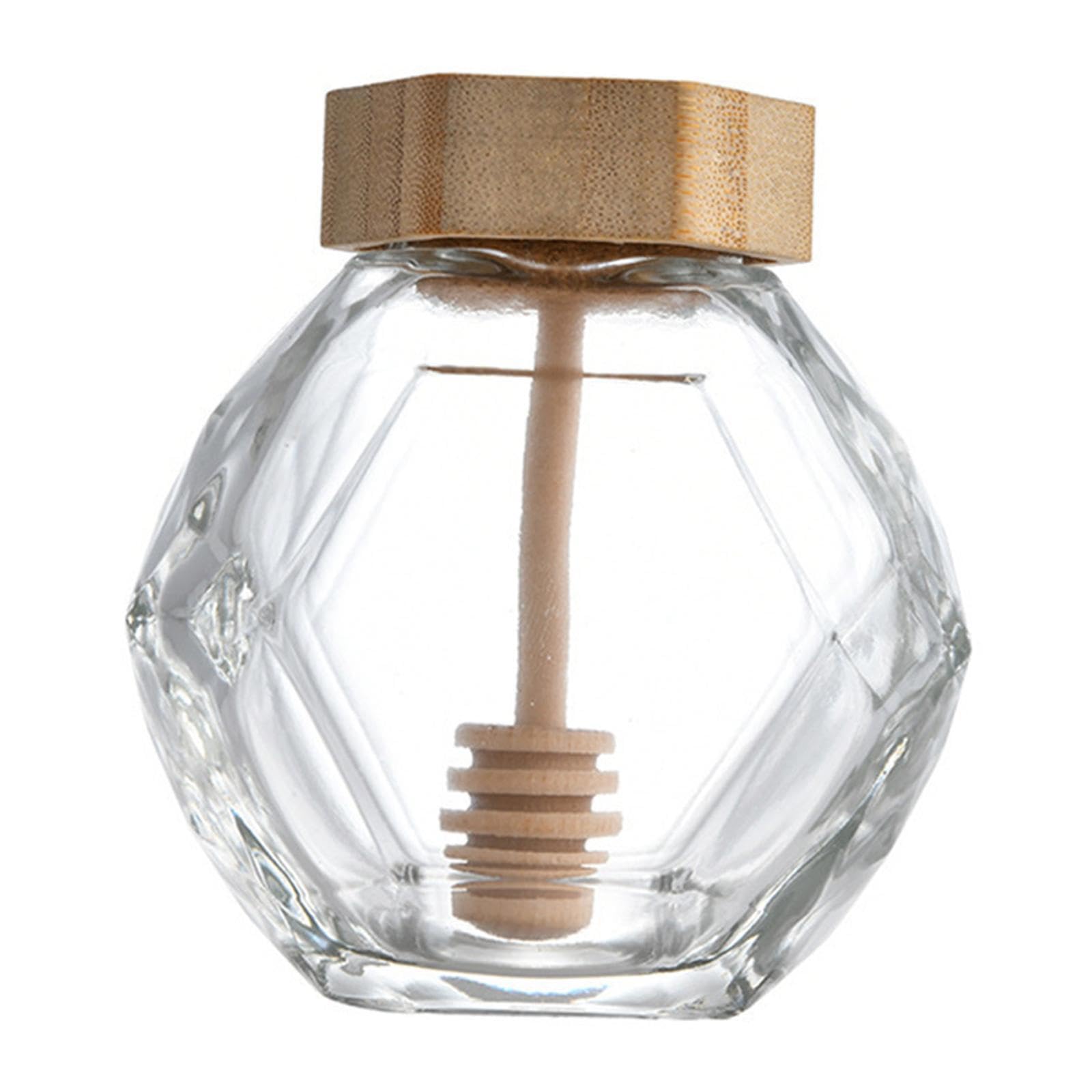 TWISAXC Luxurious Honey Storage Jar With Airtight Lid Homemakes Any Dinning Room Event While Getting Rid Of Messy Tables Candy Dispenser Baby Shower Wedding Dinning Room