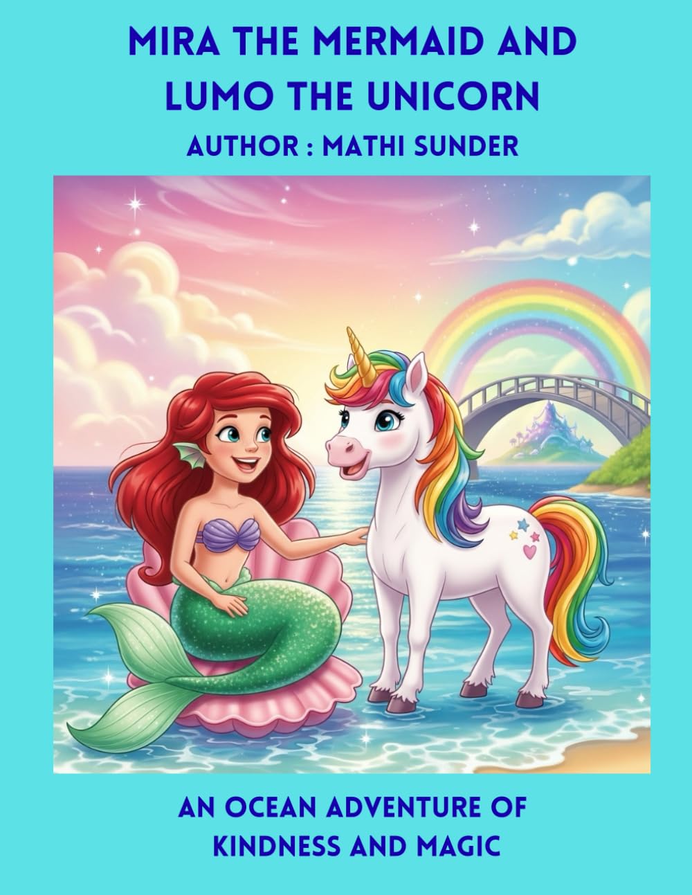 Mira the Mermaid and Lumo the Unicorn: An Ocean Adventure of Kindness and Magic