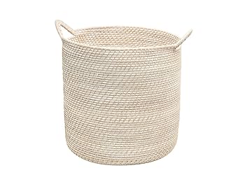 【関税込み】Laguna Baskets in White Canvas 61f9yNt7FOL._UF350,350_QL80_.jpg