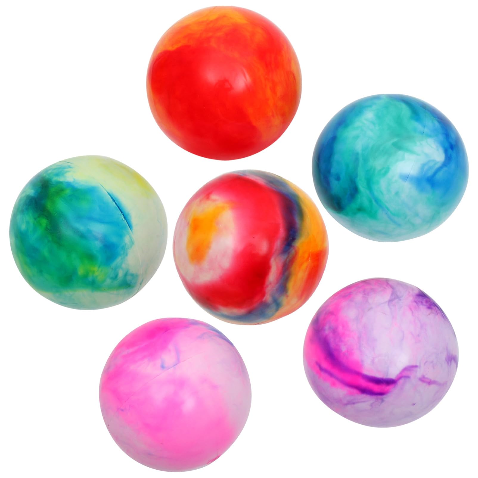 UPKOCH Beach Balls for Pool Bulk Inflatables Large Glitter Ball for Summer Parties Random Color