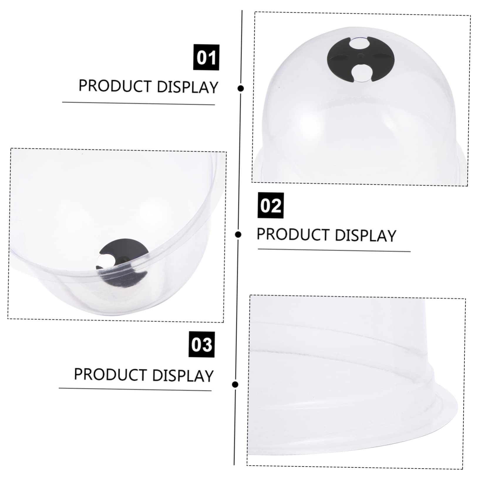 Toyvian Dôme en Plantes Protection PVC de Pièces Pépinière 6