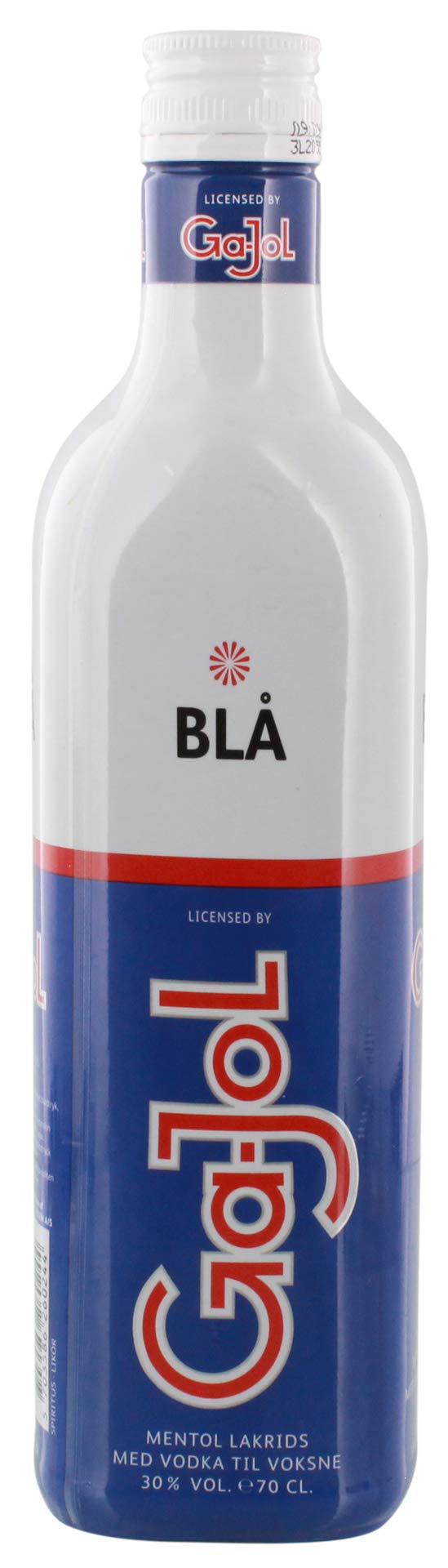 Ga-Jol - Blå Vodka Shot Lakritzlikör mit Menthol 30% vol Spirituose auf Vodkabasis- 0,7l